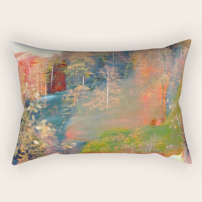 The World I Return To Rectangular Pillow Gallery Image 1