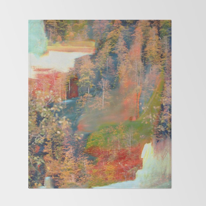 The World I Return To Throw Blanket Gallery Image 2