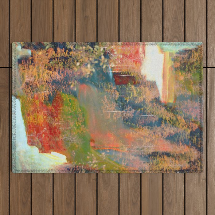 The World I Return To Outdoor Rug Gallery Image 1