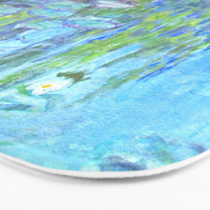 Water Lilies monet : Nympheas Bath Mat Gallery Image 3