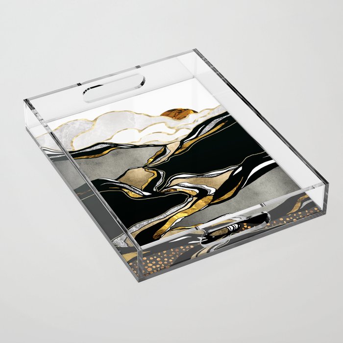 Metallic Vista Acrylic Tray Gallery Image 1