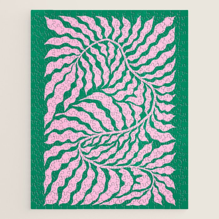 Sage & Chantilly Fern: Ferns 01 Jigsaw Puzzle Gallery Image 1