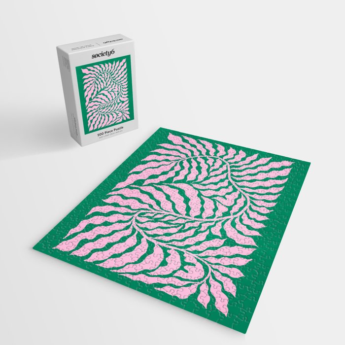 Sage & Chantilly Fern: Ferns 01 Jigsaw Puzzle Gallery Image 2