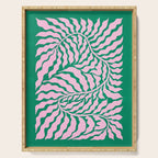 Sage & Chantilly Fern: Ferns 01 Serving Tray Gallery Image 1