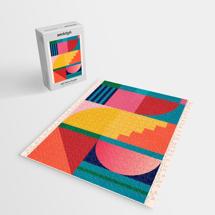 Geometric Shapes 39 Jigsaw Puzzle Gallery Image 2