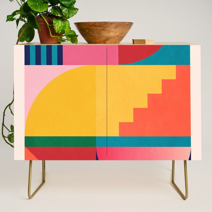 Geometric Shapes 39 Credenza Gallery Image 1