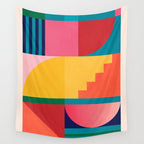 Geometric Shapes 39 Wall Tapestry Gallery Image 4