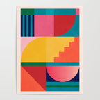 Geometric Shapes 39 Poster Gallery Image 4