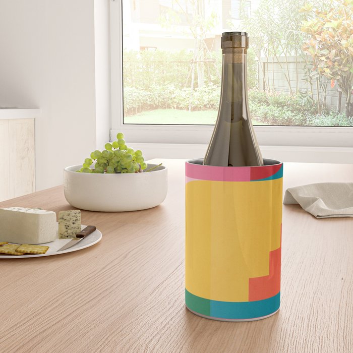 Geometric Shapes 39 Wine Chiller Gallery Image 4