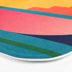 Geometric Shapes 39 Bath Mat Gallery Image 3