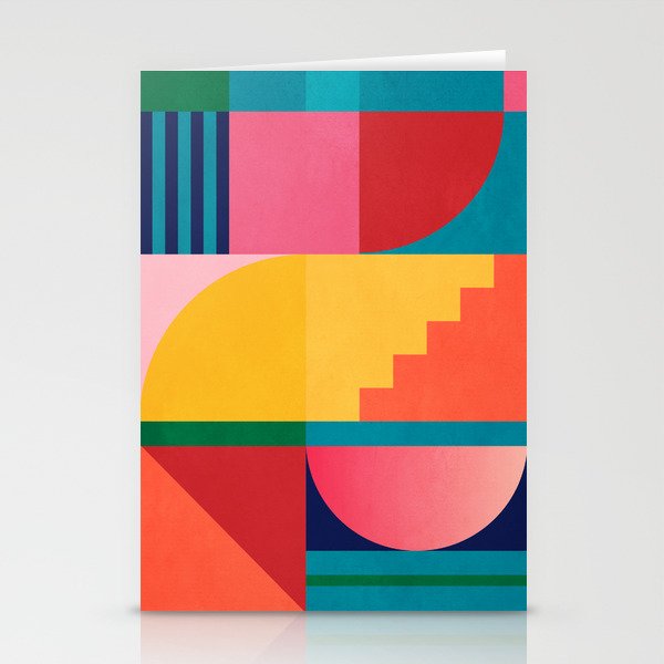 Geometric Shapes 39 Stationery Card Gallery Image 2