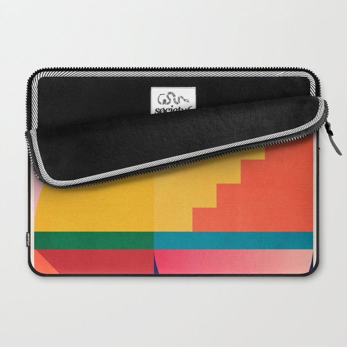 Geometric Shapes 39 Laptop Sleeve Gallery Image 2