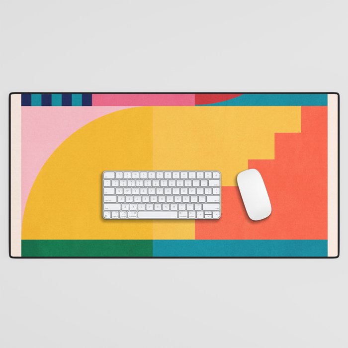 Geometric Shapes 39 Desk Mat Gallery Image 1