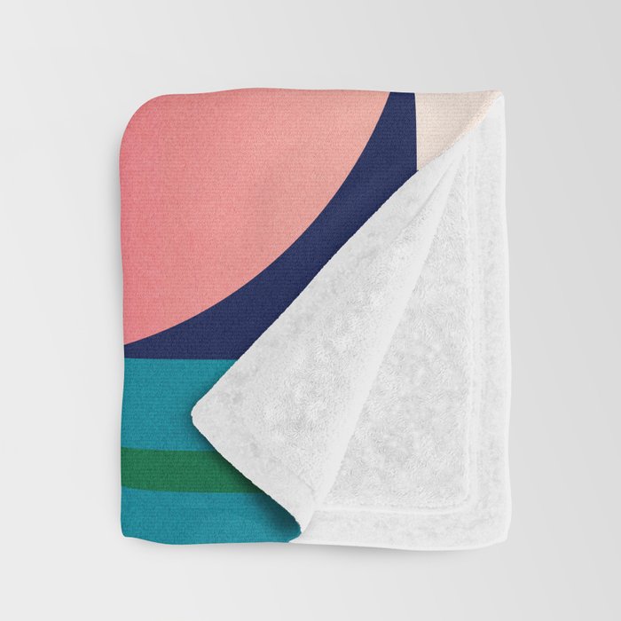 Geometric Shapes 39 Throw Blanket Gallery Image 3