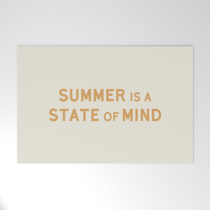 Summer Is A State Of Mind Welcome Mat Gallery Image 1
