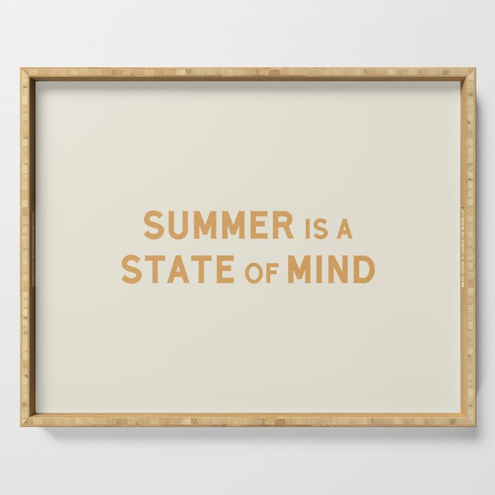 Summer Is A State Of Mind Serving Tray Gallery Image 1