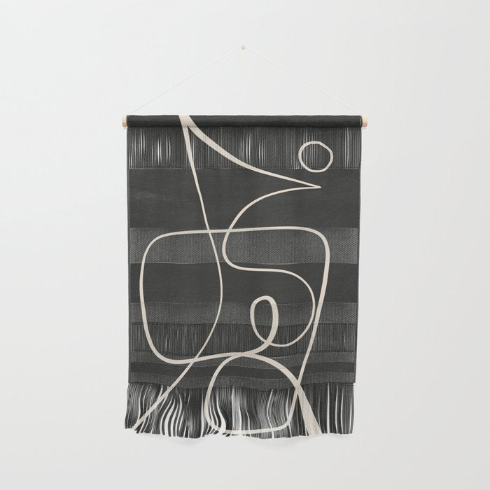 Abstract line art 49 Wall Hanging Gallery Image 1