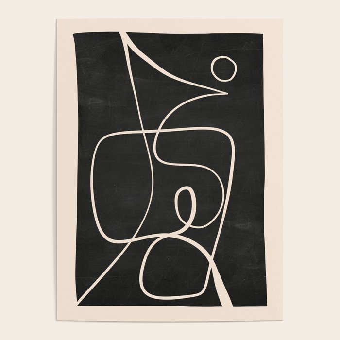 Abstract line art 49 Poster Gallery Image 1