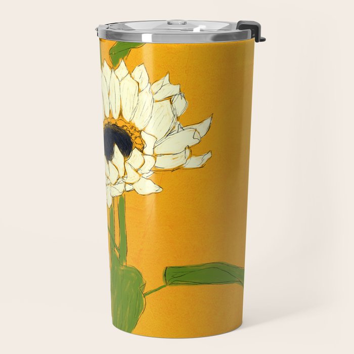 Sunflower Yellow Sami Travel Mug Gallery Image 2