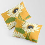 Sunflower Yellow Sami Pillow Sham Gallery Image 3