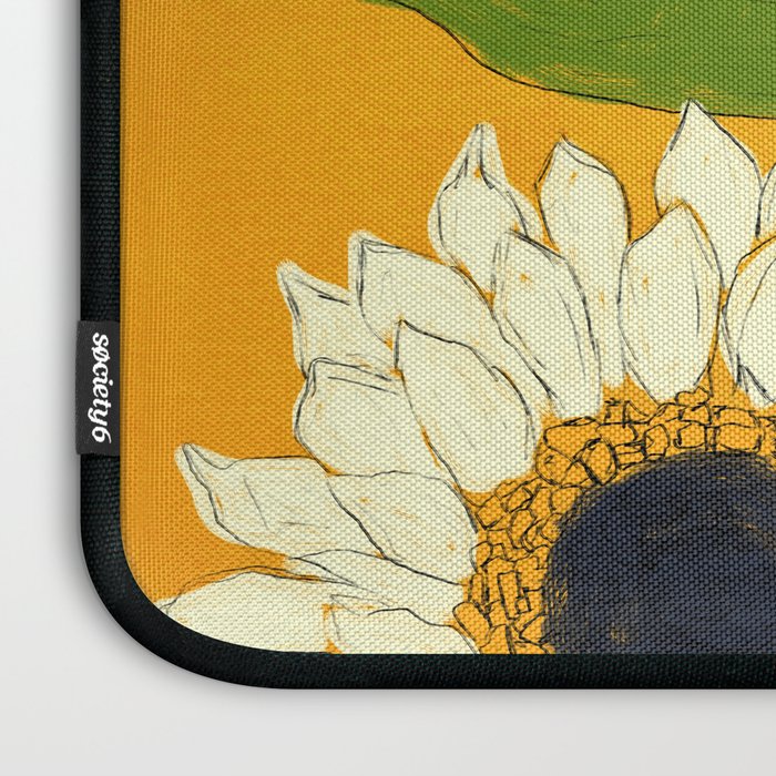 Sunflower Yellow Sami Laptop Sleeve Gallery Image 3