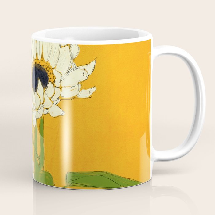 Sunflower Yellow Sami Coffee Mug Gallery Image 1