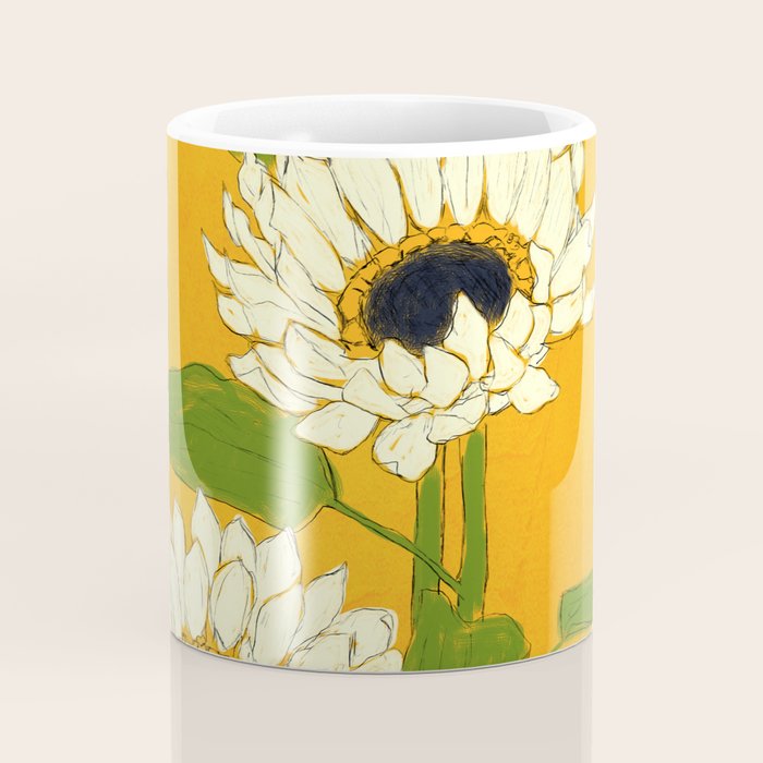 Sunflower Yellow Sami Coffee Mug Gallery Image 4