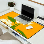 Sunflower Yellow Sami Desk Mat Gallery Image 2