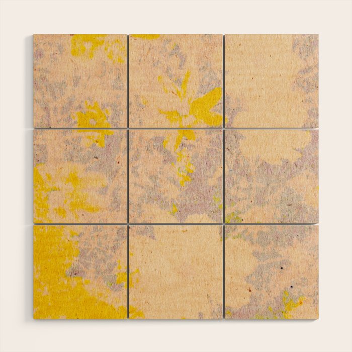 antique floral Wood Wall Art Gallery Image 1