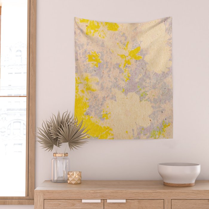 antique floral Wall Tapestry Gallery Image 2