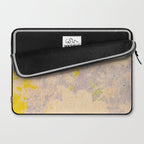 antique floral Laptop Sleeve Gallery Image 2