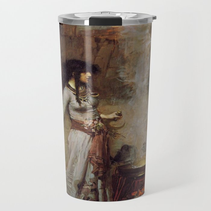 John William Waterhouse The Magic Circle Travel Mug Gallery Image 1