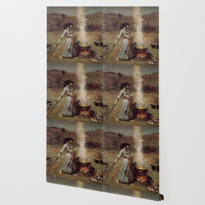 John William Waterhouse The Magic Circle Wallpaper Gallery Image 2