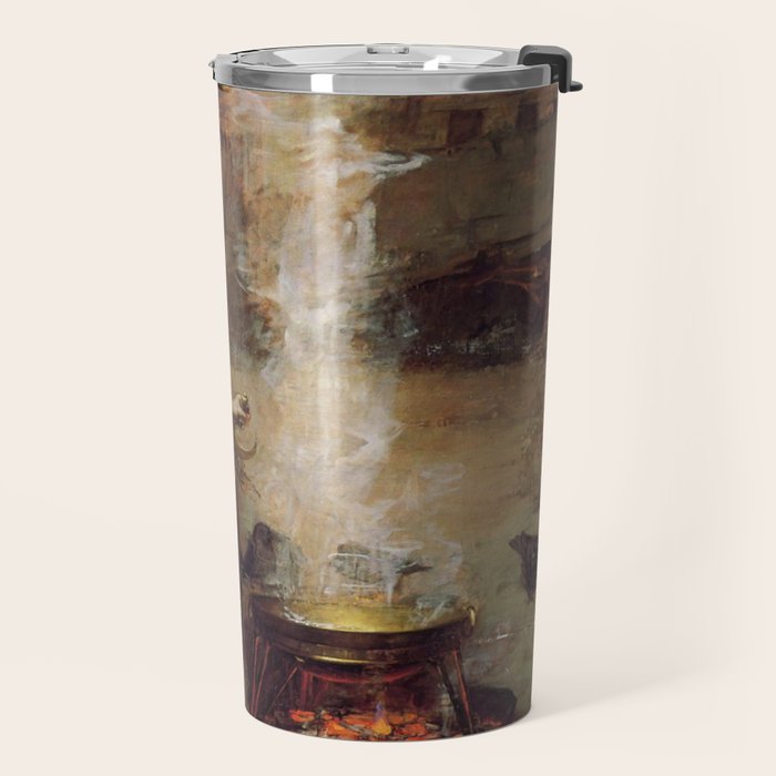 John William Waterhouse The Magic Circle Travel Mug Gallery Image 2