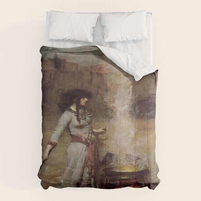 John William Waterhouse The Magic Circle Comforter Gallery Image 6