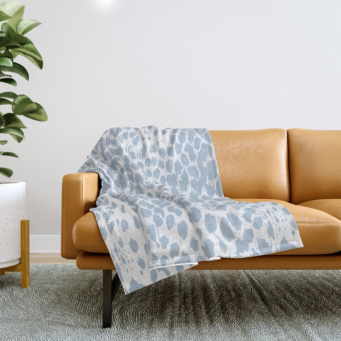Cloud Leopard Calm Throw Blanket Gallery Image 1