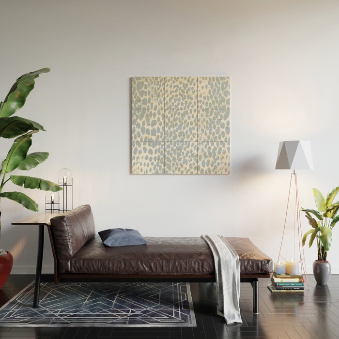 Cloud Leopard Calm Wood Wall Art Gallery Image 2