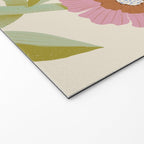 Whimsical Folk Garden Collage Welcome Mat Gallery Image 2