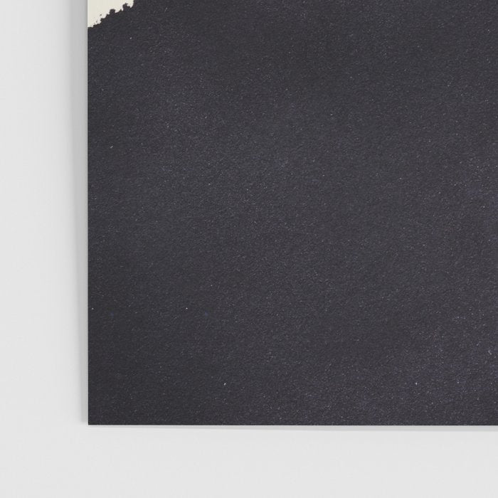 Abstract Paint Composition 1 - Black and White Poster Gallery Image 3
