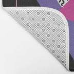 Memphis pattern 39 - 80s / 90s Retro Bath Mat Gallery Image 2