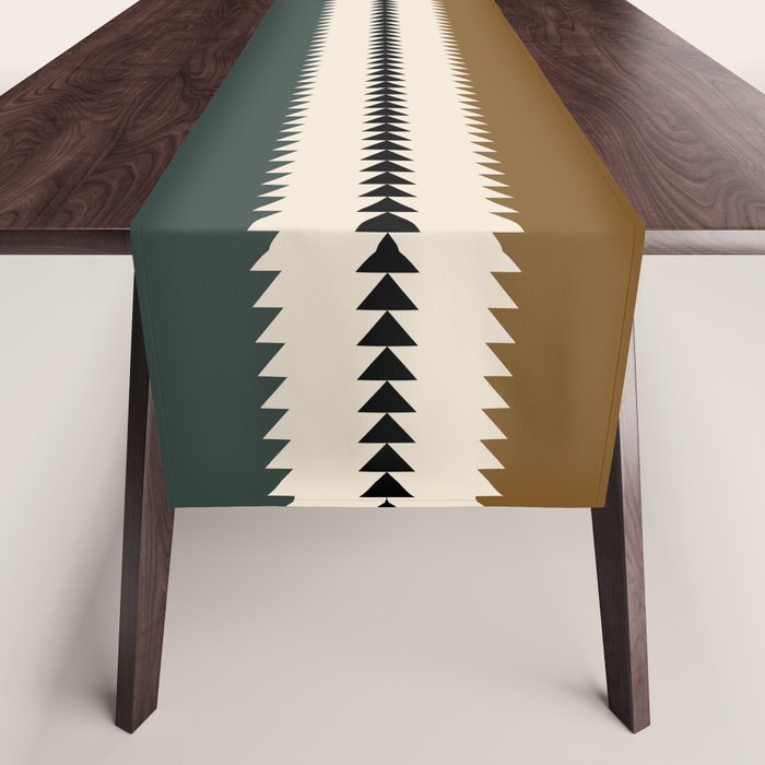 Western Stripes XVI Earthy Desert Table Runner Gallery Image 1