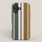 Western Stripes XVI Earthy Desert iPhone Case Gallery Image 1