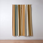Western Stripes XVI Earthy Desert Window Curtain Gallery Image 3