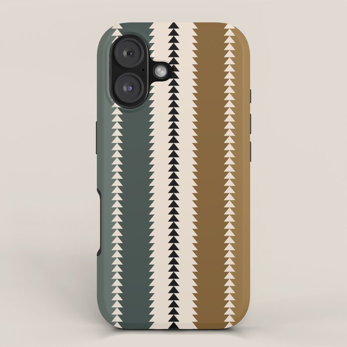 Western Stripes XVI Earthy Desert iPhone Case Gallery Image 1