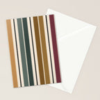 Western Stripes XVI Earthy Desert Stationery Card Gallery Image 2