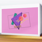Memphis pattern 124 - 80s / 90s Retro Wall Mural Gallery Image 2