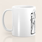 Skeleton Drinking a Cup of Coffee Coffee Mug Gallery Image 3