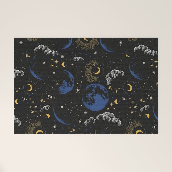 Night sky of stars 24 Welcome Mat Gallery Image 1