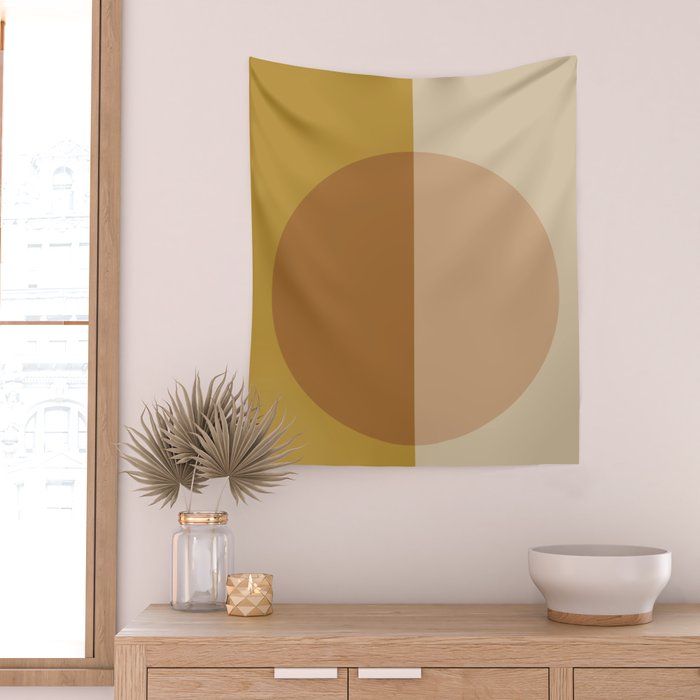 Color Block Abstract VII Wall Tapestry Gallery Image 2