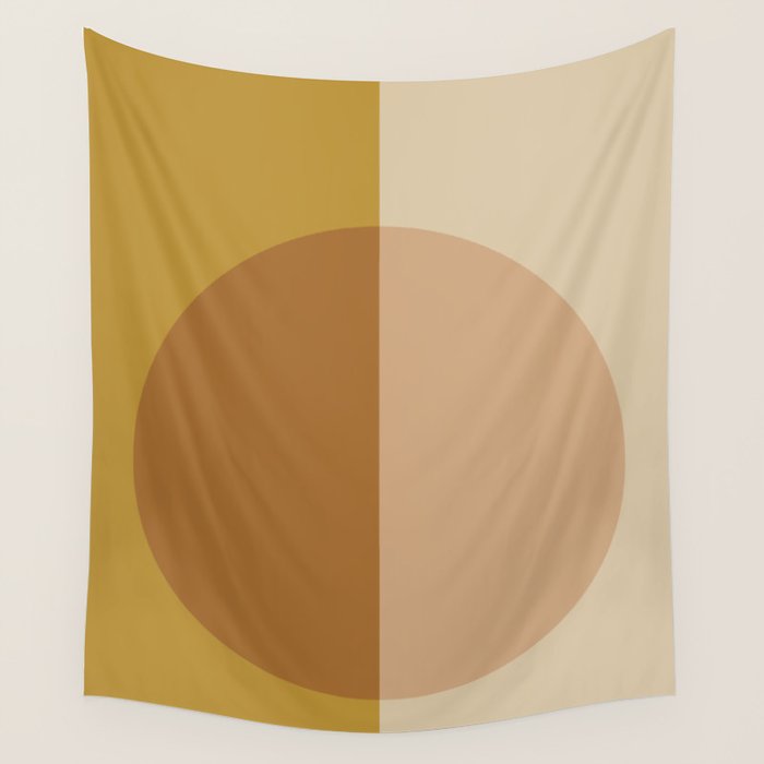 Color Block Abstract VII Wall Tapestry Gallery Image 1